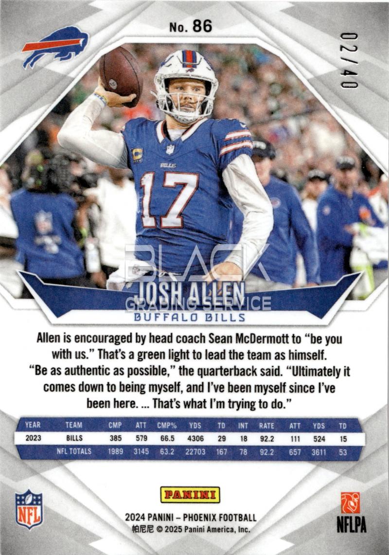 Back - Panini Phoenix Football