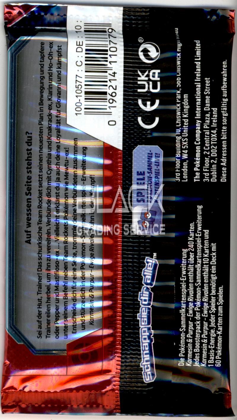 Back - Pokemon S&V GER DESTINED RIVALS