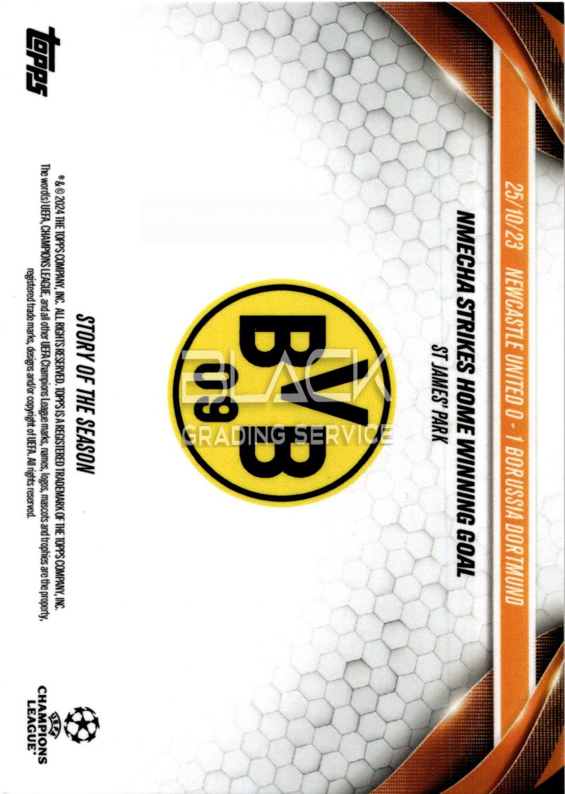 Back - Topps UCL London 24 Final