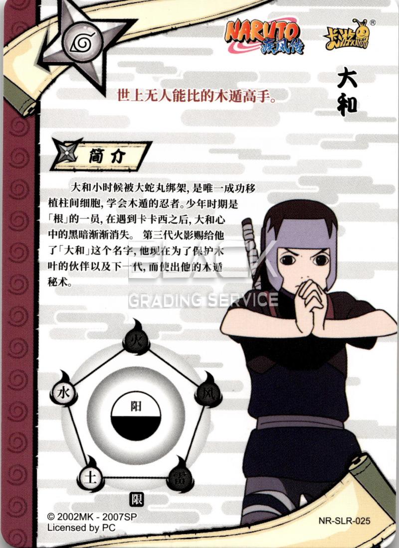 Back - Naruto Kayou CHN Tier 2 Wave 6