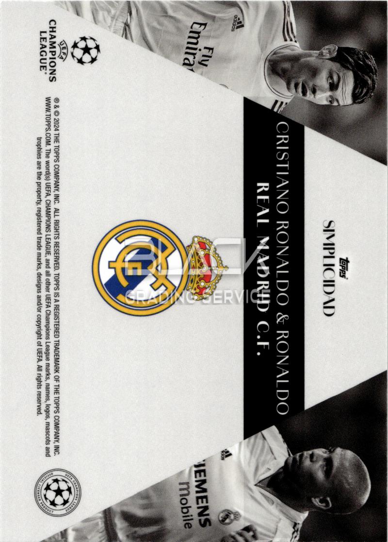 Back - Topps UCC Simplicidad