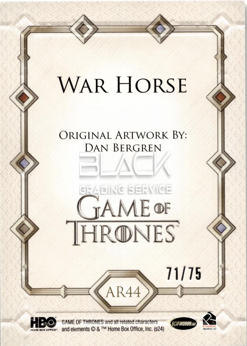 Back - Game of Thrones Legends of the Realm