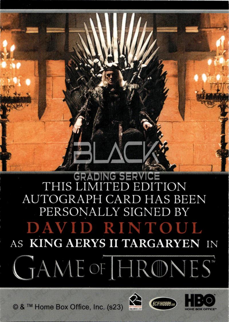 Back - Game of Thrones Legends of the Realm