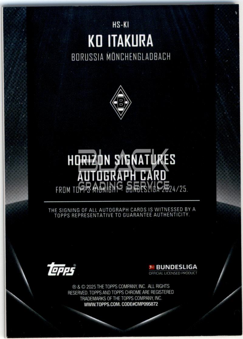 Back - Topps Midnight Bundesliga