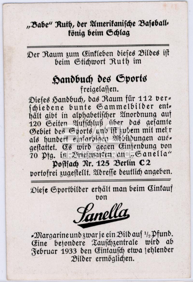 Back - Sanella Margarine Sanella at Bottom