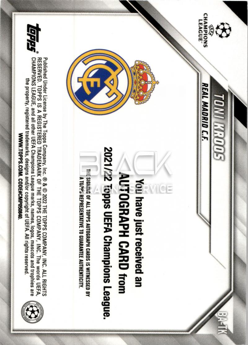 Back - Topps UCL 1st Edition Box