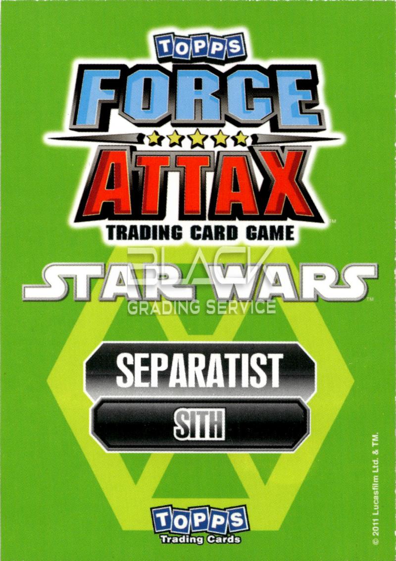 Back - Topps Force Attax Star Wars Series 2