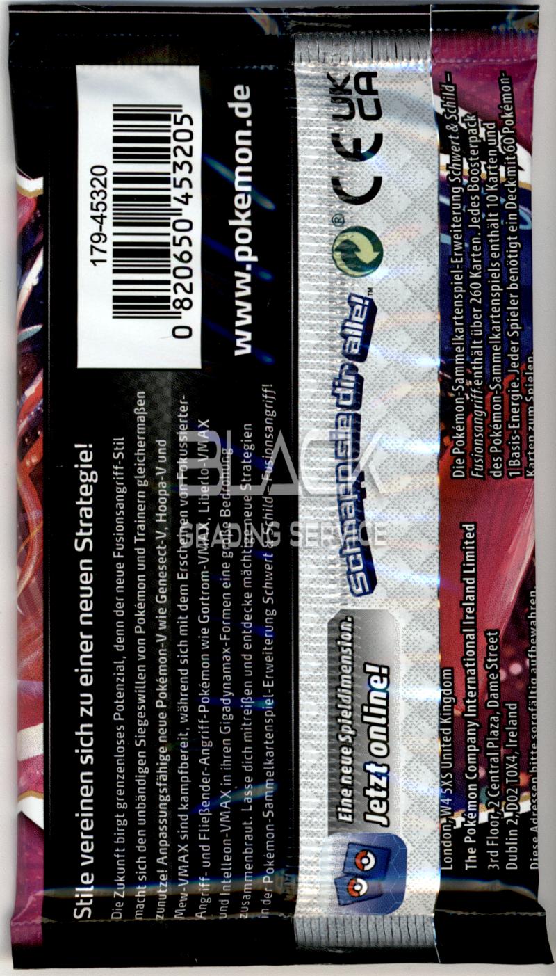 Back - Pokemon SWSH GER Fusion Strike