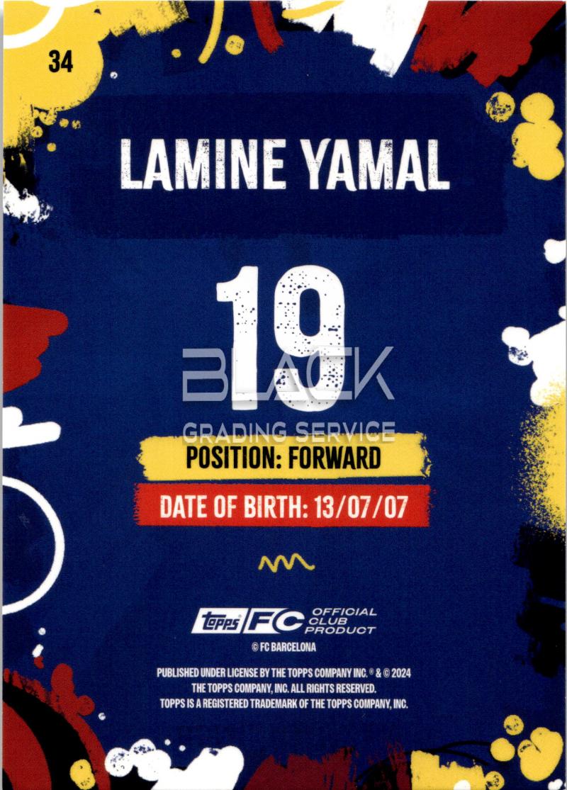 Back - Topps FC Barcelona Team Set