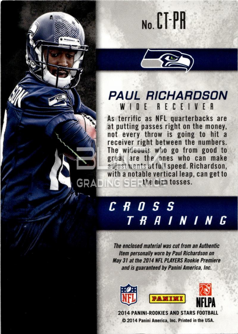 Back - Panini Rookies & Stars