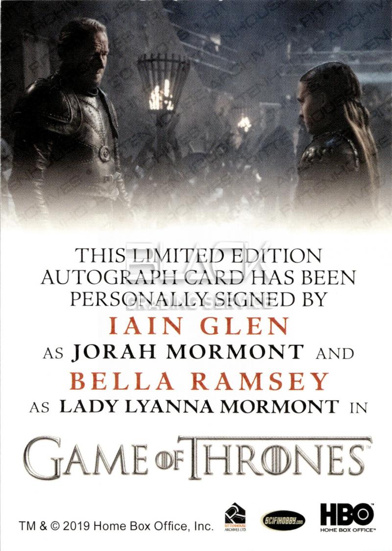 Back - Game of Thrones Season 8