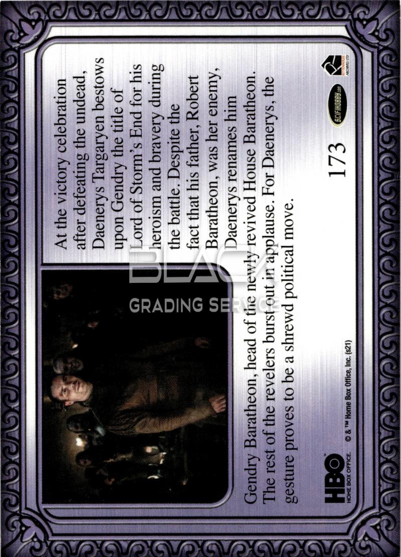 Back - Game of Thrones Iron Anniversary Series 1
