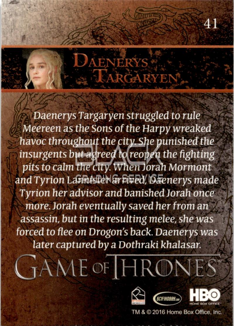 Back - Game of Thrones Season 5