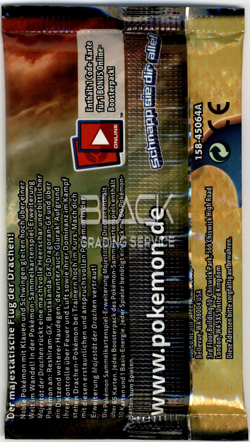 Back - Pokemon S&M GER Dragon Majesty