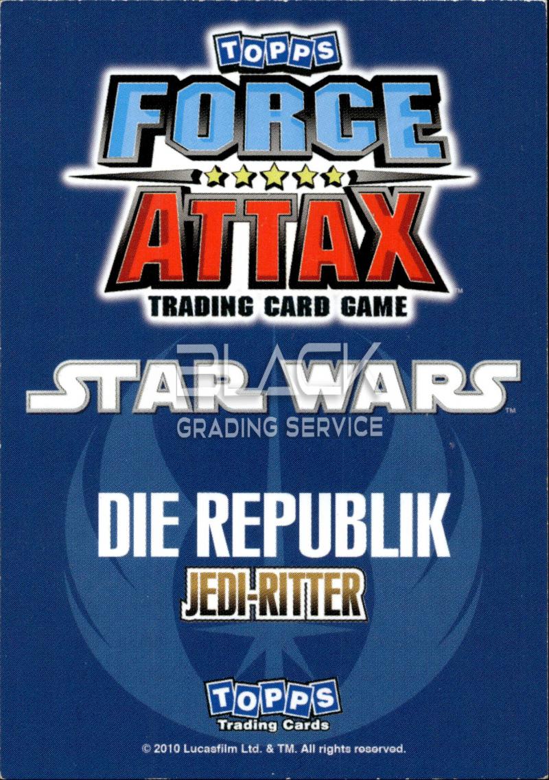 Back - Topps Force Attax Star Wars Series 1