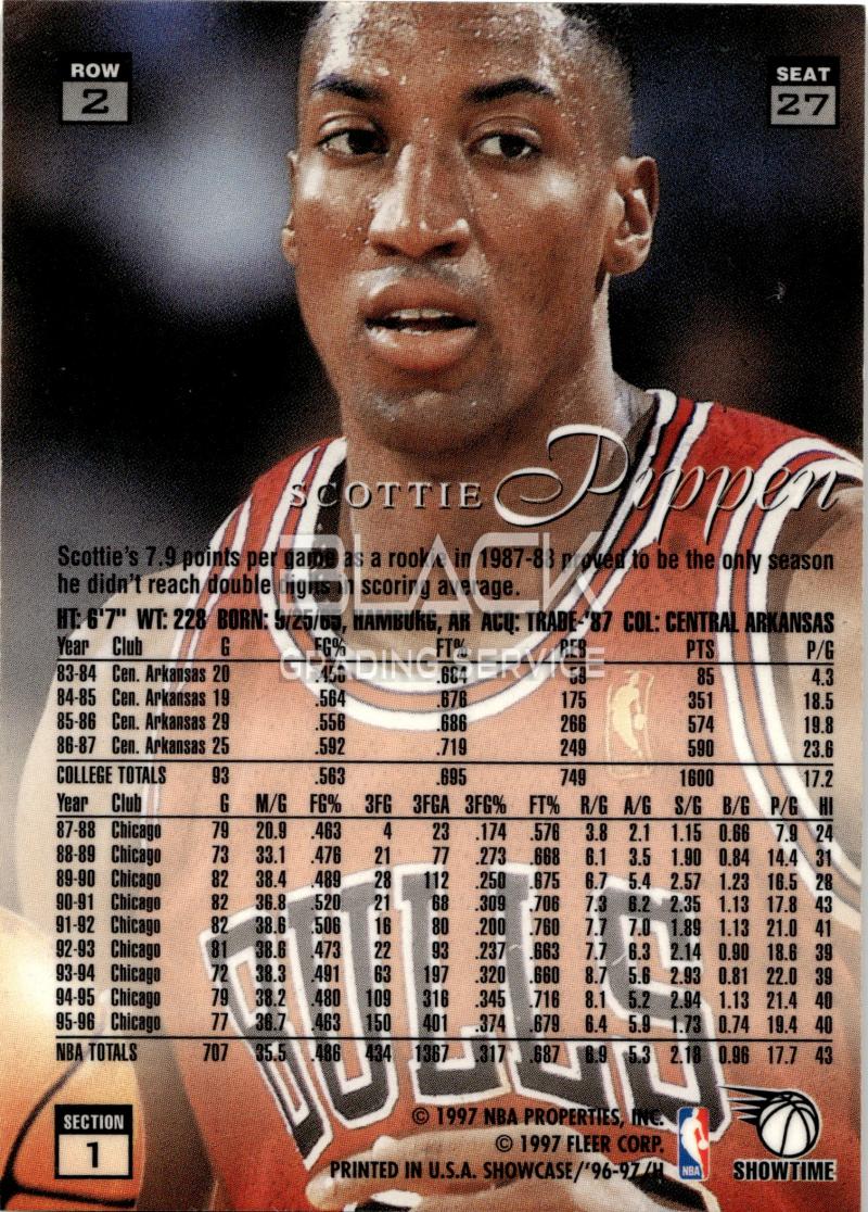 Back - Fleer Skybox Flair Showcase