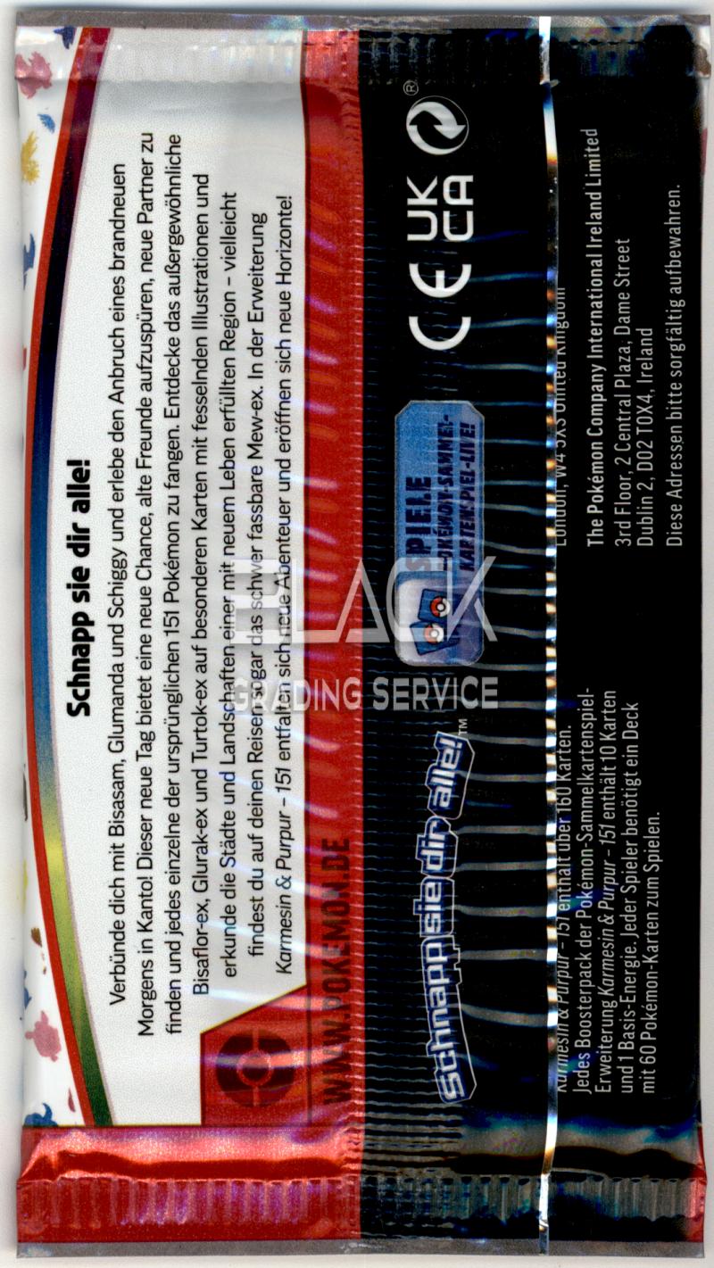 Back - Pokemon S&V GER Pokemon Card 151