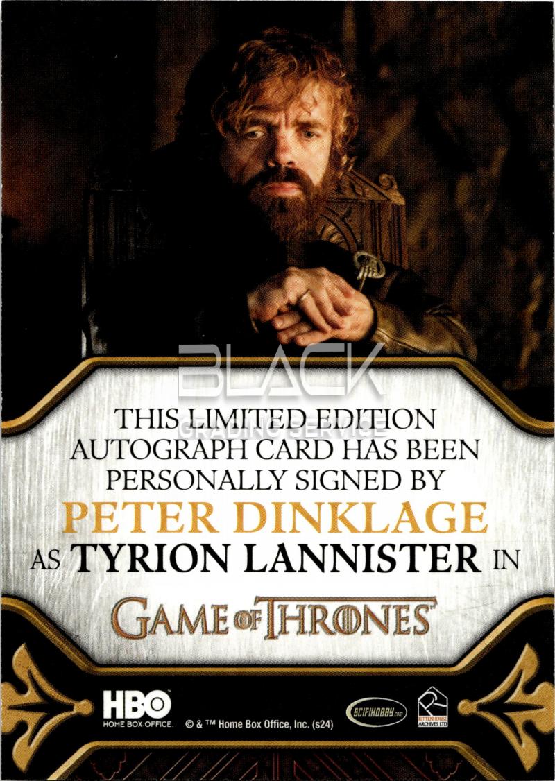 Back - Game of Thrones Legends of the Realm