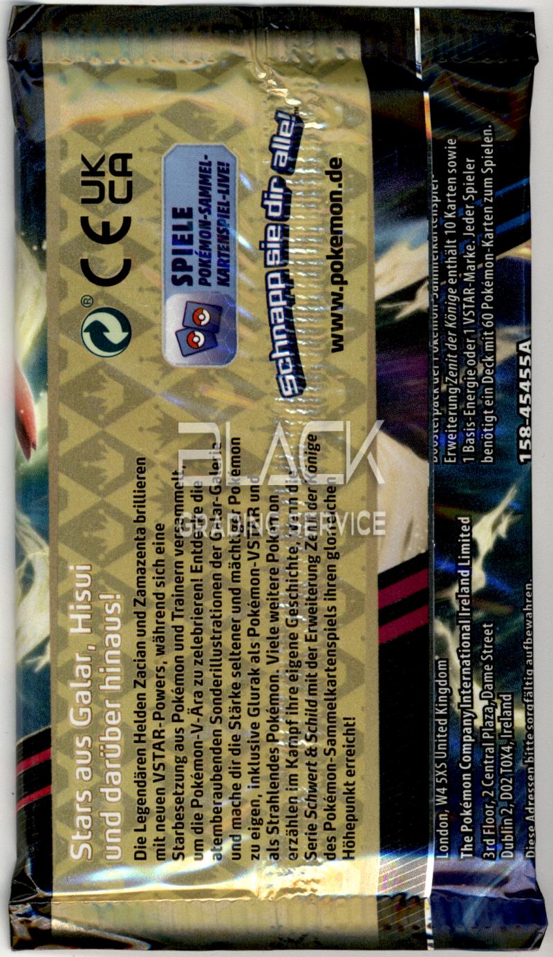 Back - Pokemon SWSH GER CROWN ZENITH