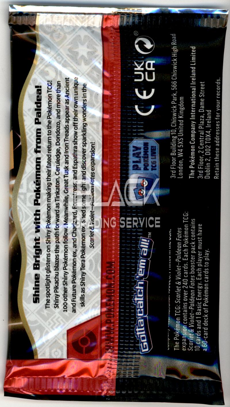 Back - Pokemon S&V EN Paldean Fates