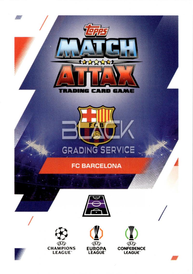 Back - Topps Match Attax UCC