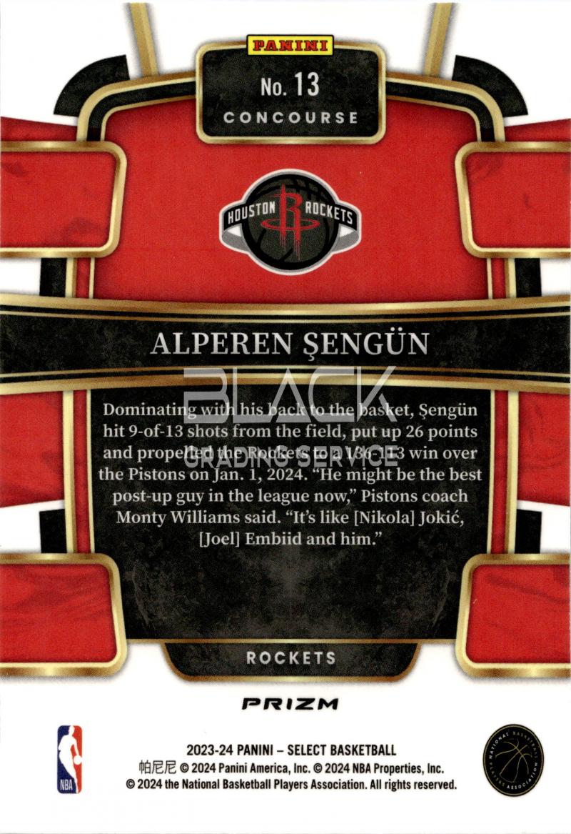 Back - Panini Select 