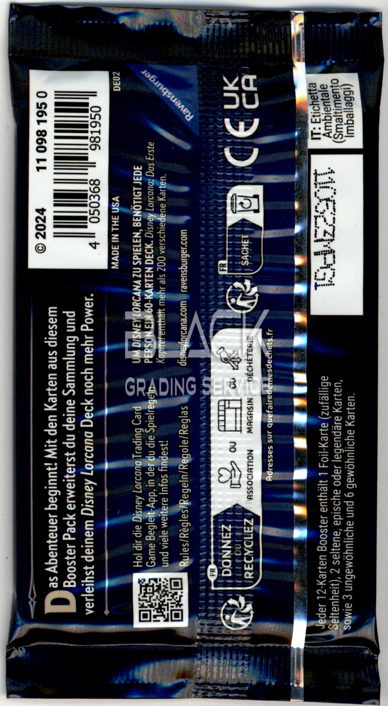 Back - Ravensburger Disney Lorcana GER The First Chapter