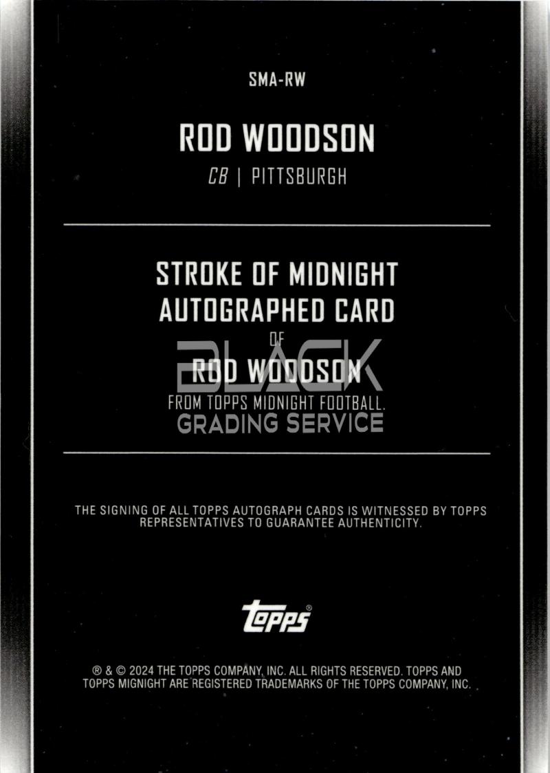 Back - Topps Midnight Football