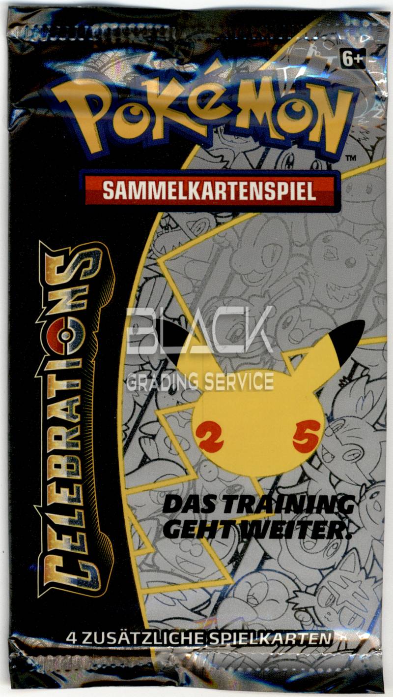 Pokemon SWSH GERMAN CELEBRATIONS 25TH