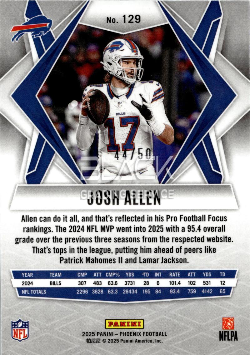 Back - Panini Phoenix Football