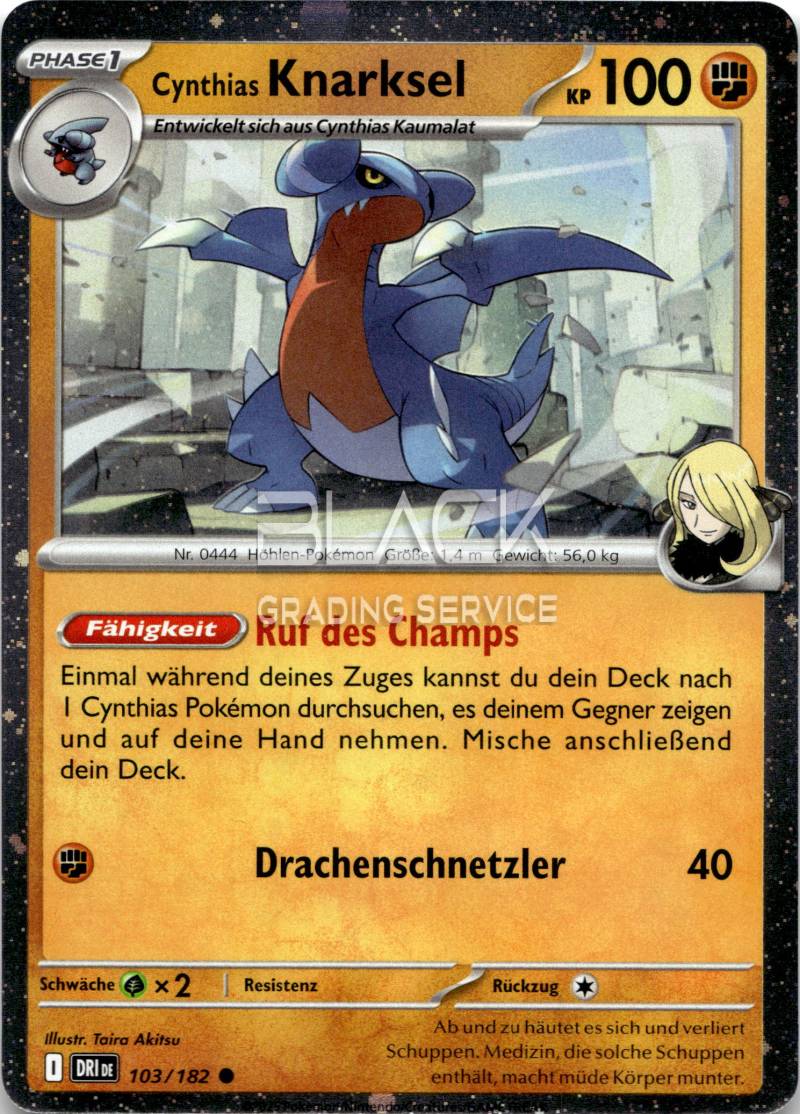 Pokemon S&V GER Cynthia's Garchomp ex Premium Collection