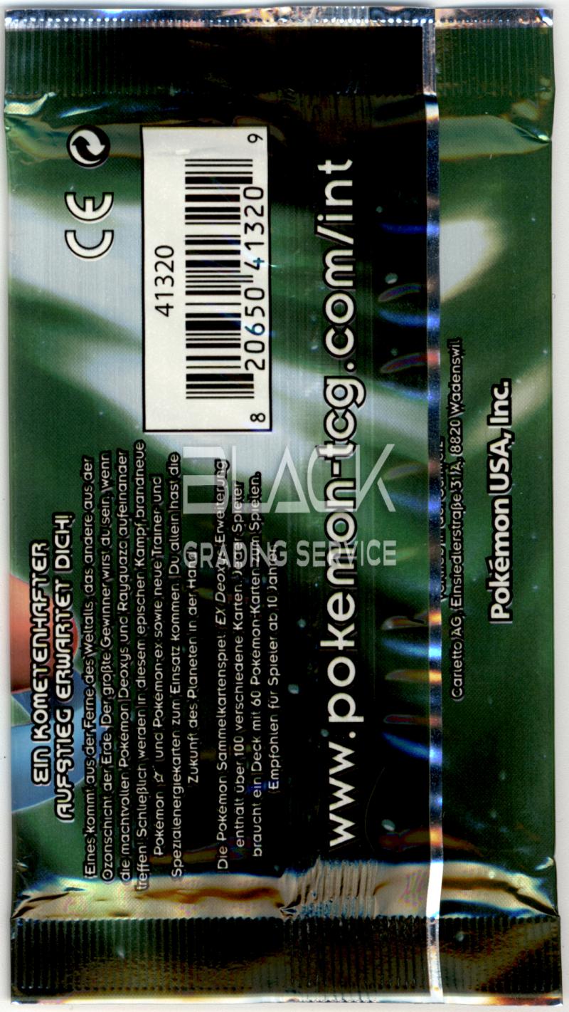 Back - Pokemon EX GER Deoxys