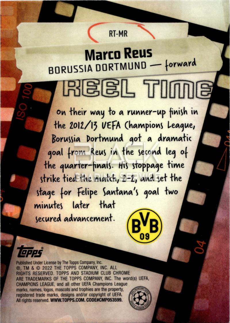 Back - Topps Stadium Club Chrome