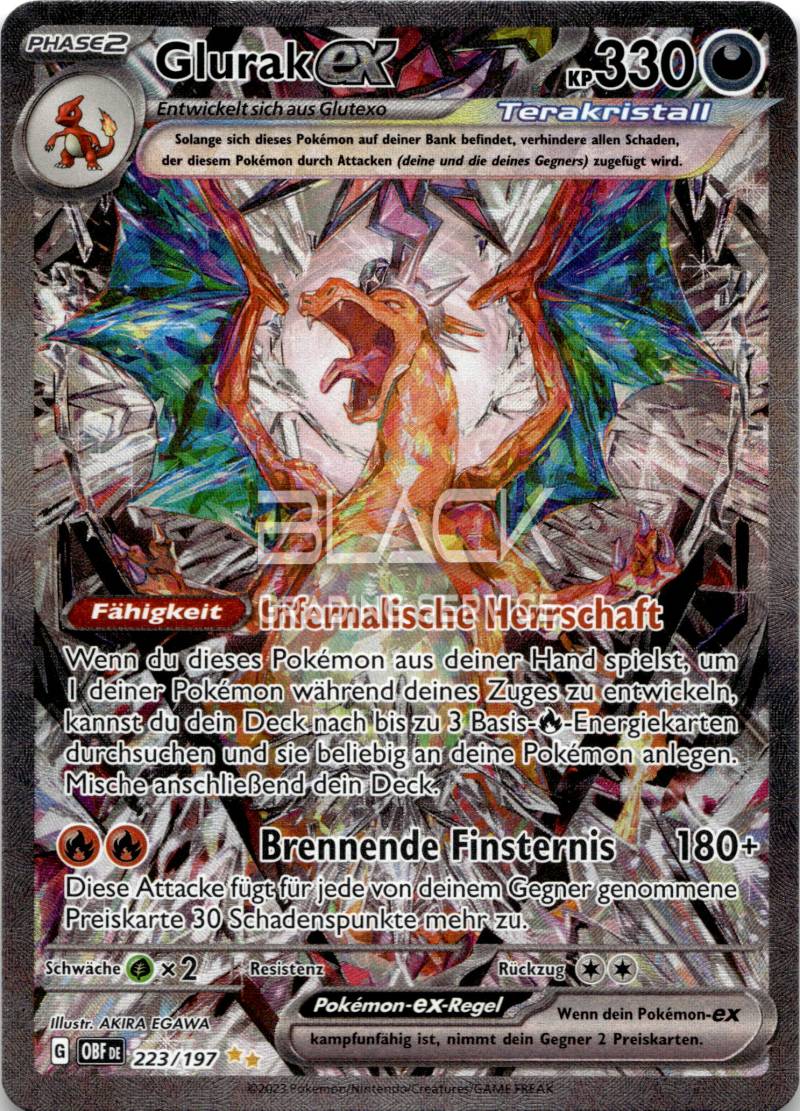 Pokemon S&V GER Obsidian Flames