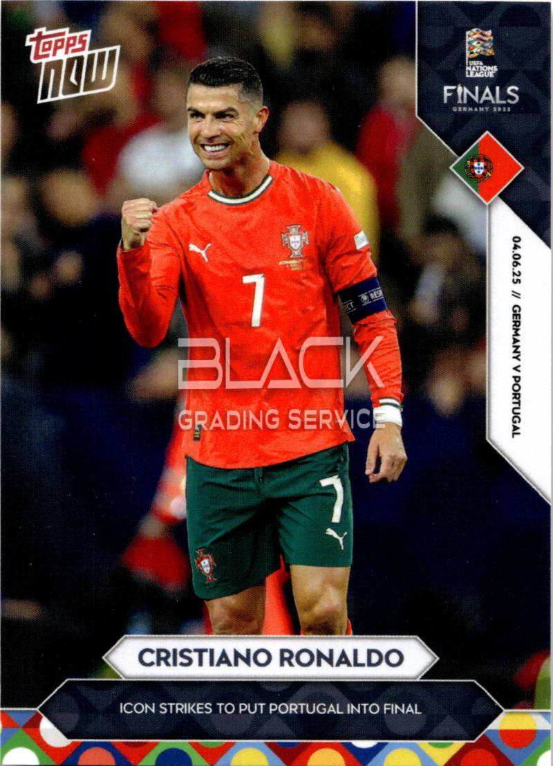 Front - Topps Now UEFA Nations League