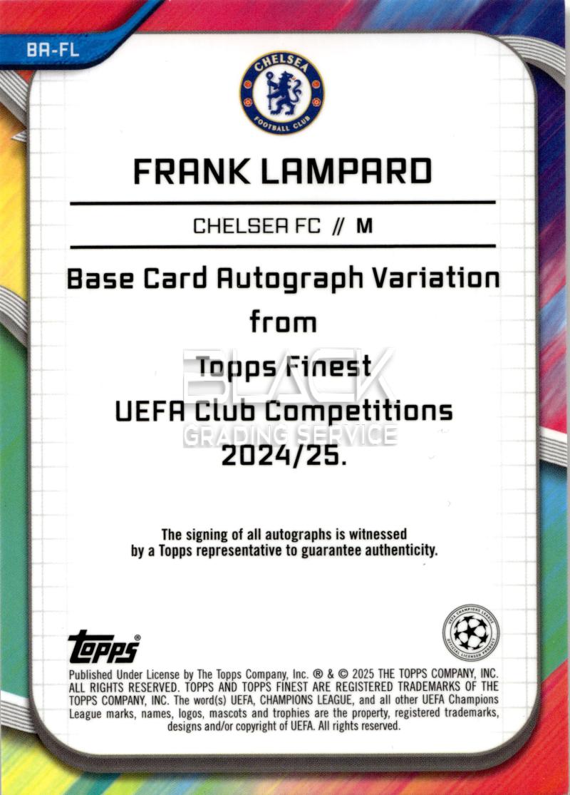 Back - Topps Finest UCC
