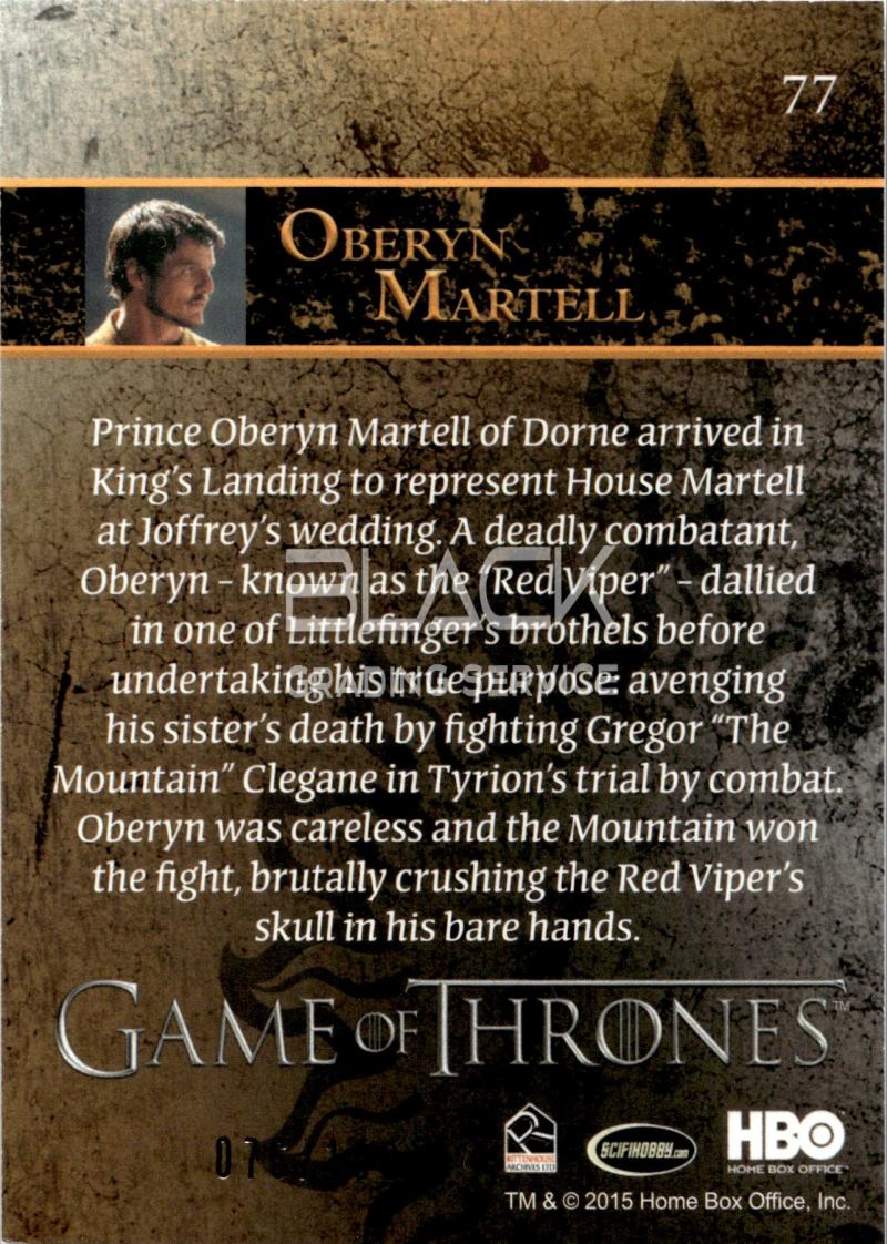 Back - Game of Thrones Season 4