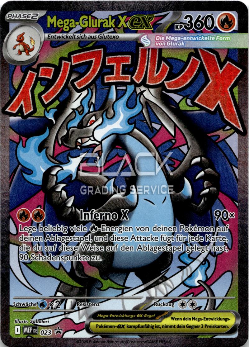 Pokemon MEG GER M Charizard X ex Ultra-Premium Collection