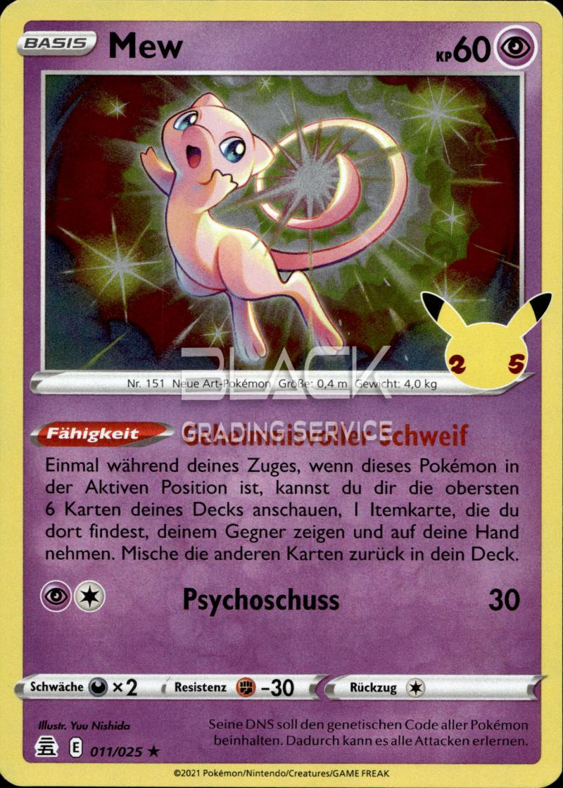 Pokemon SWSH GER CELEBRATIONS 25TH