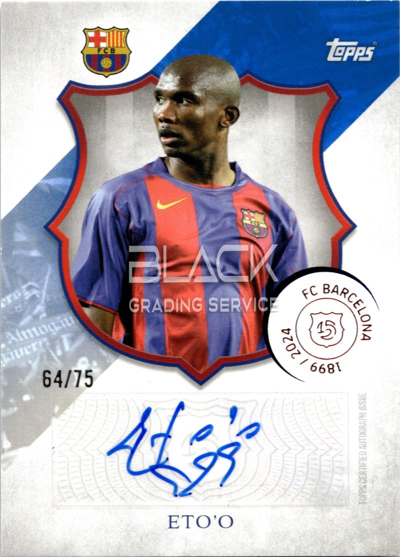 Front - Topps FC Barcelona 125 Years Anniversary