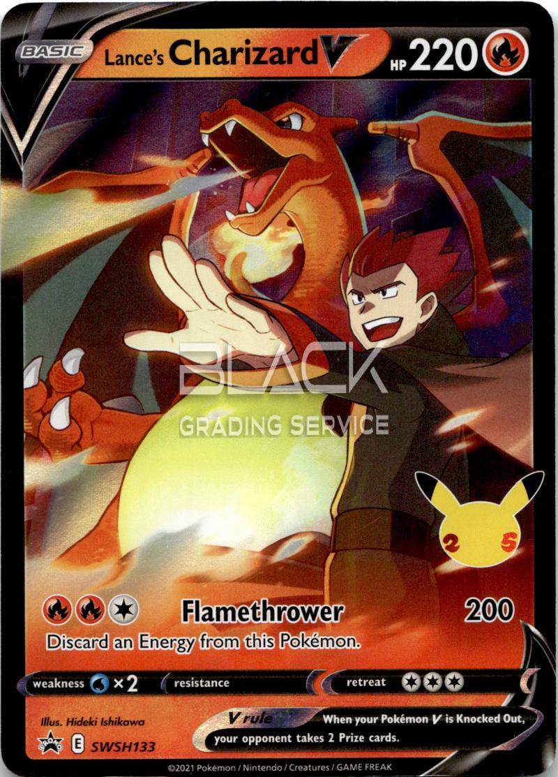 Pokemon SWSH EN 25th Lance's Charizard