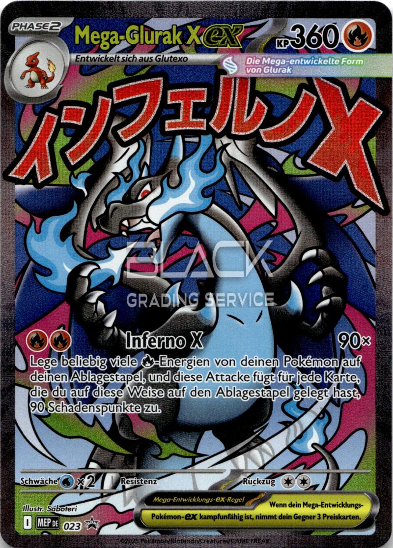 Pokemon MEG GER M Charizard X ex Ultra-Premium Collection