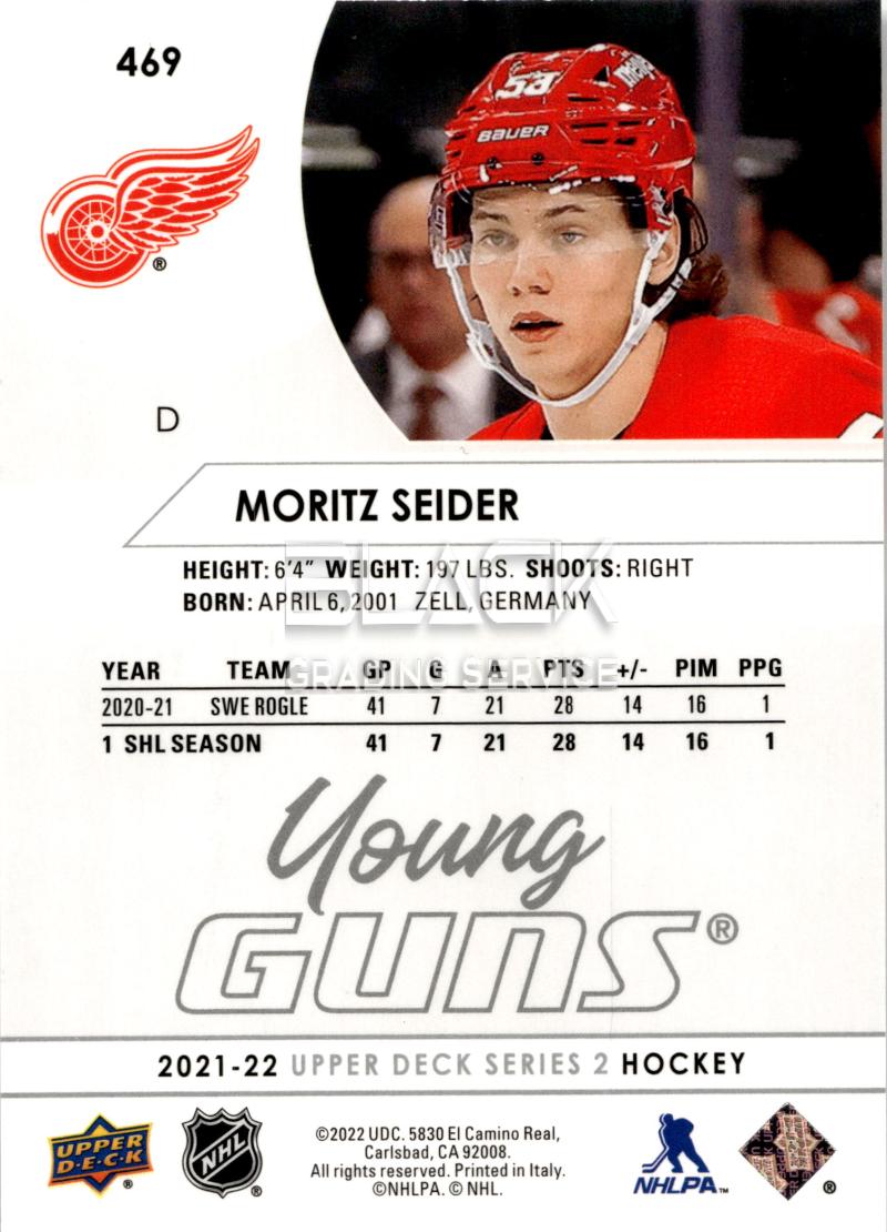 Back - Upper Deck Series 2 Hockey