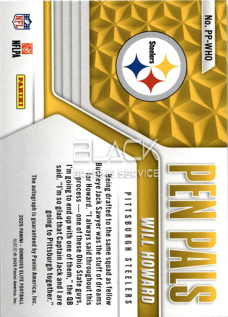 Back - Panini Donruss Elite