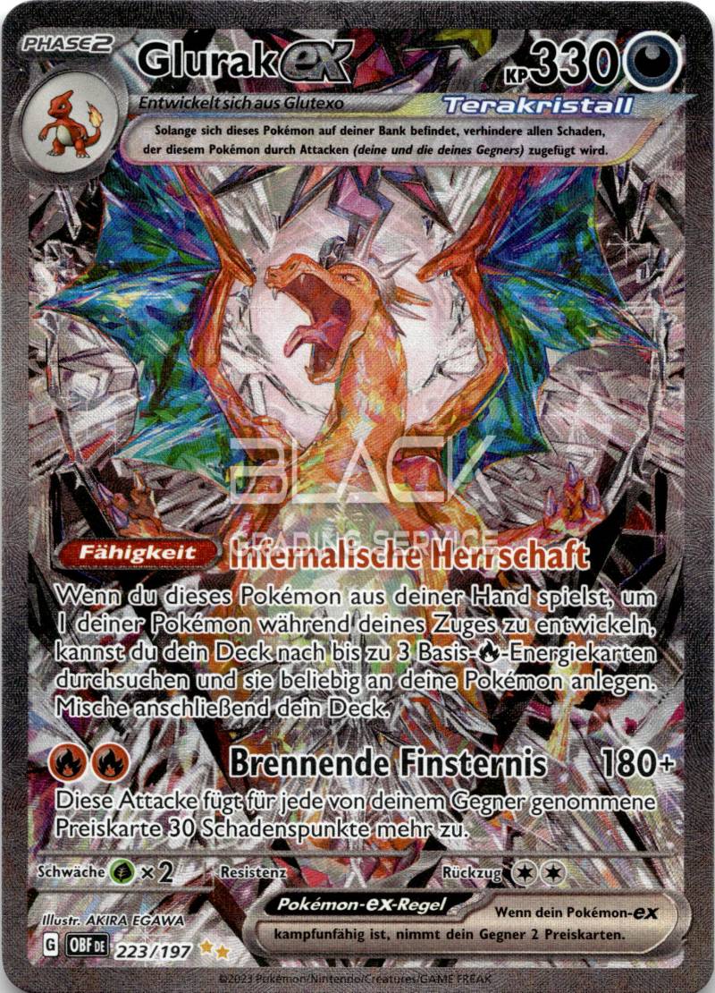 Pokemon S&V GER Obsidian Flames