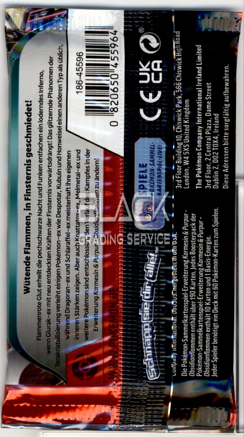 Back - Pokemon S&V GER Obsidian Flames