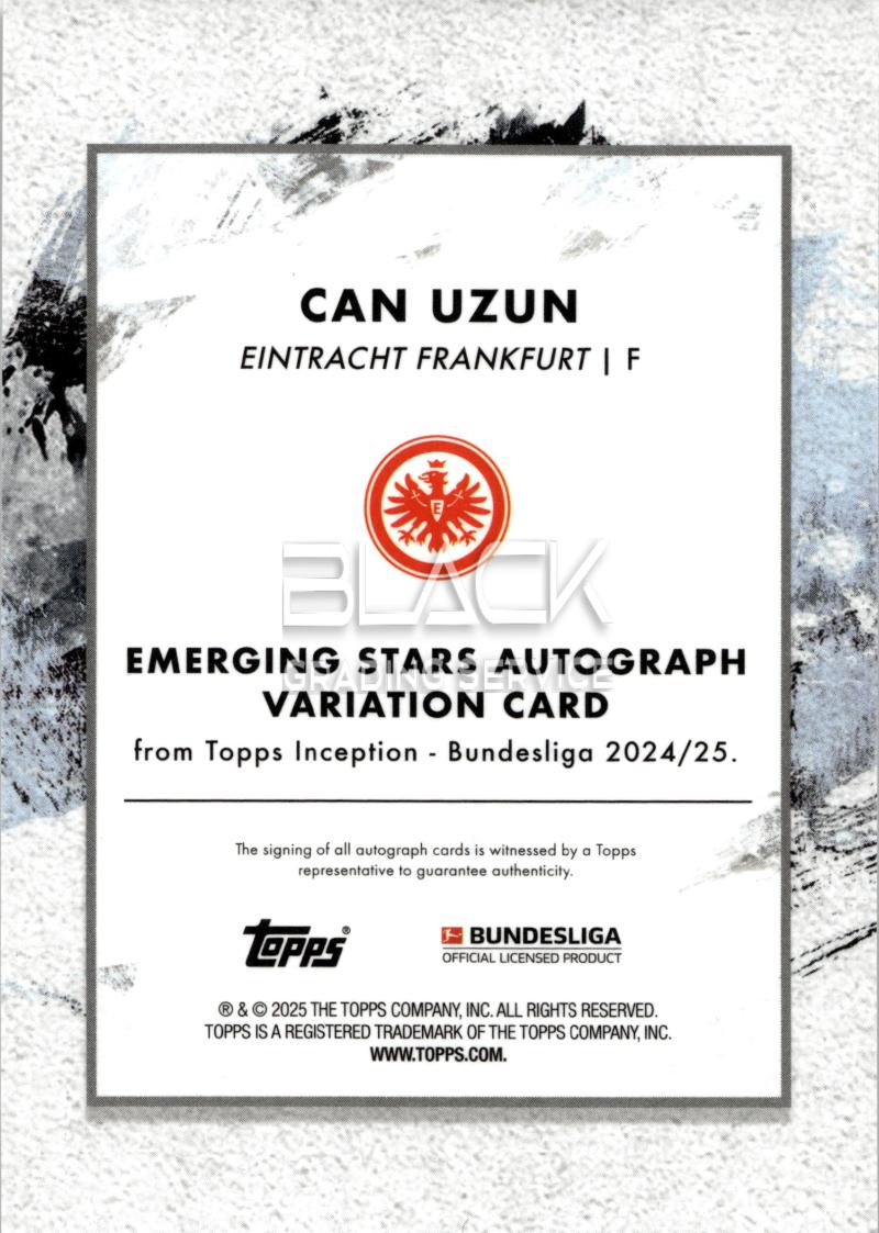 Back - Topps Inception Bundesliga