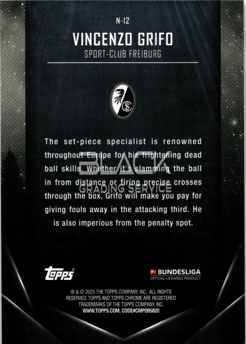 Back - Topps Midnight Bundesliga