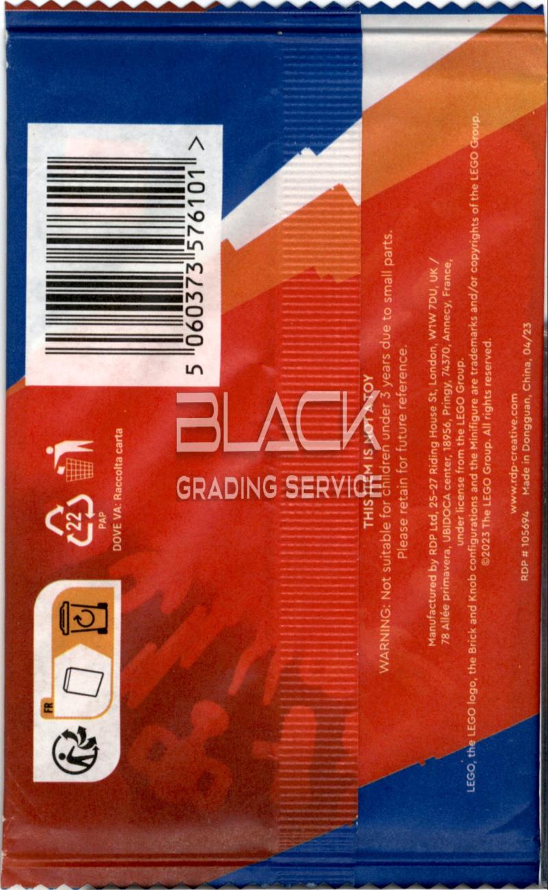 Back - Lego Collectable CARDS