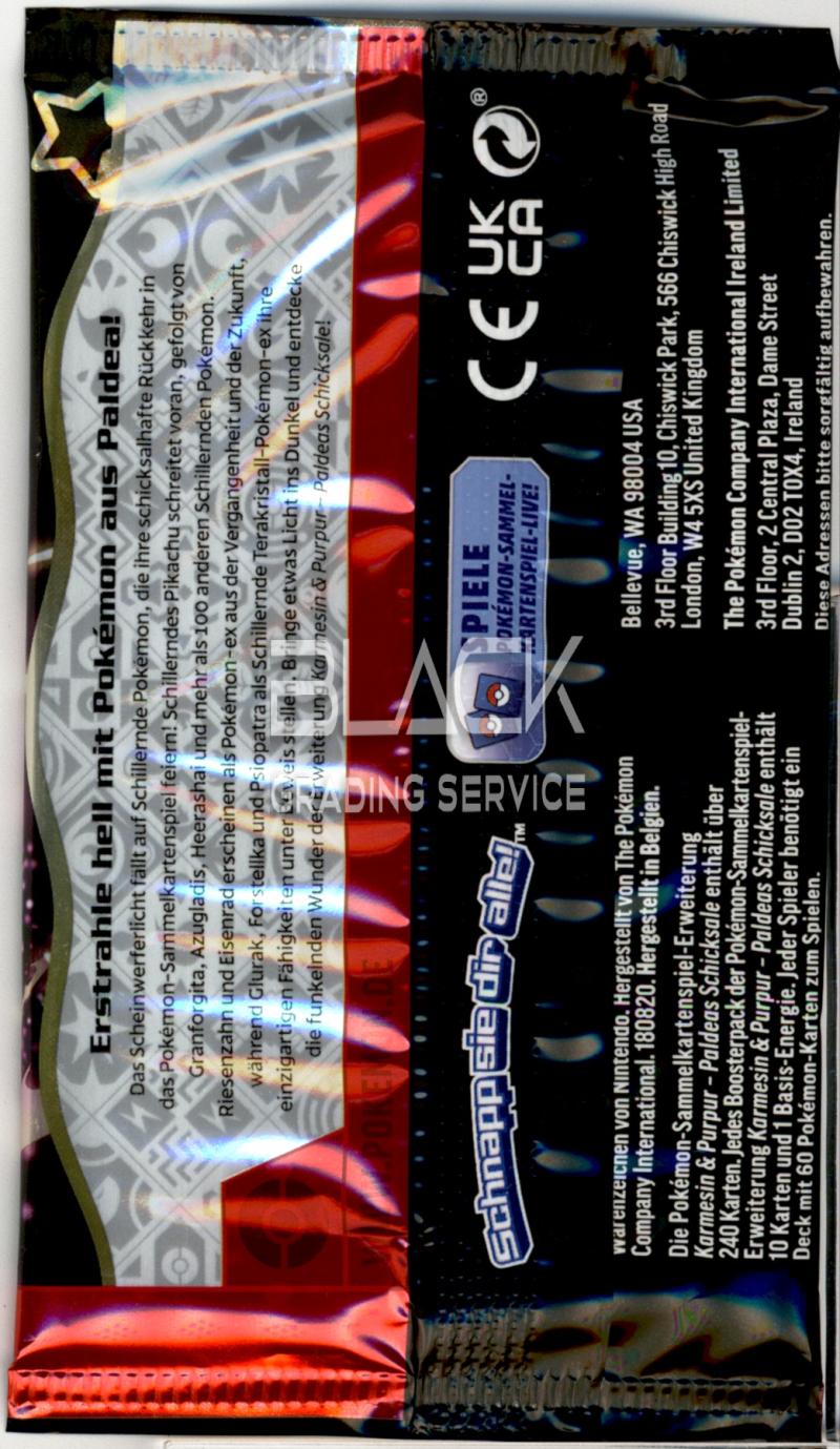 Back - Pokemon S&V GER Paldean Fates